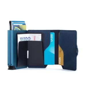 Billetera Xeneize RFID Doble - AZUL - Imagen 4